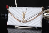 YSL iPhone 4 4S Covers Wallet White